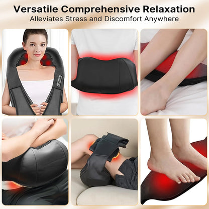 Nolyria Heated Shiatsu Back and Neck Massager